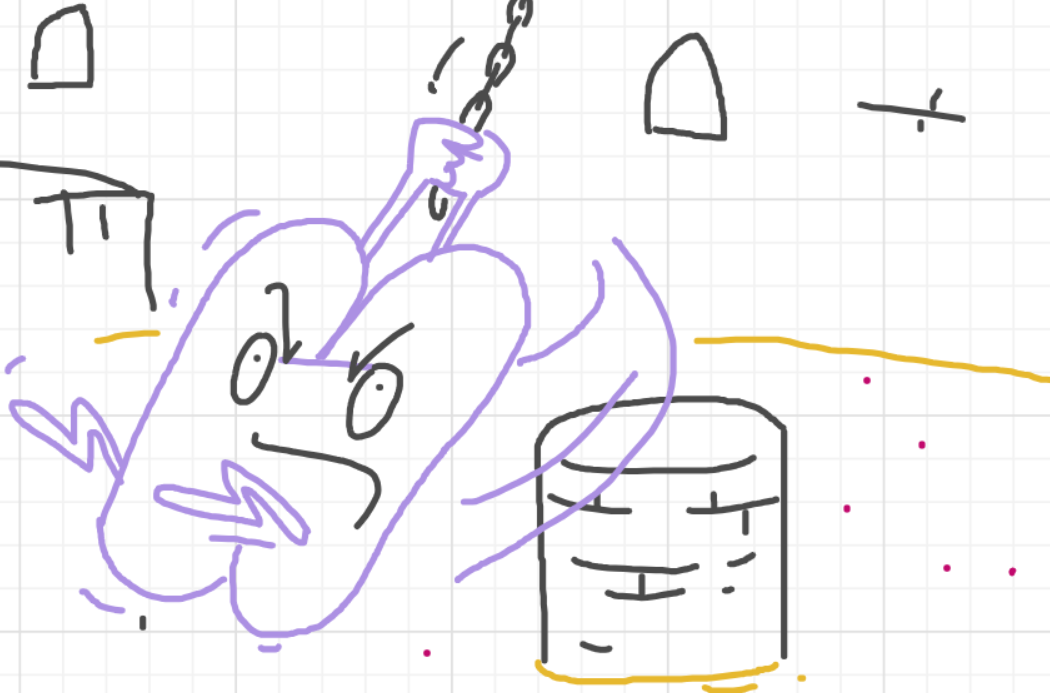 A panel from I've Been Everywhere, Man, episode nine of the Board Boards object show by Furretwalk/WalkingFurret.